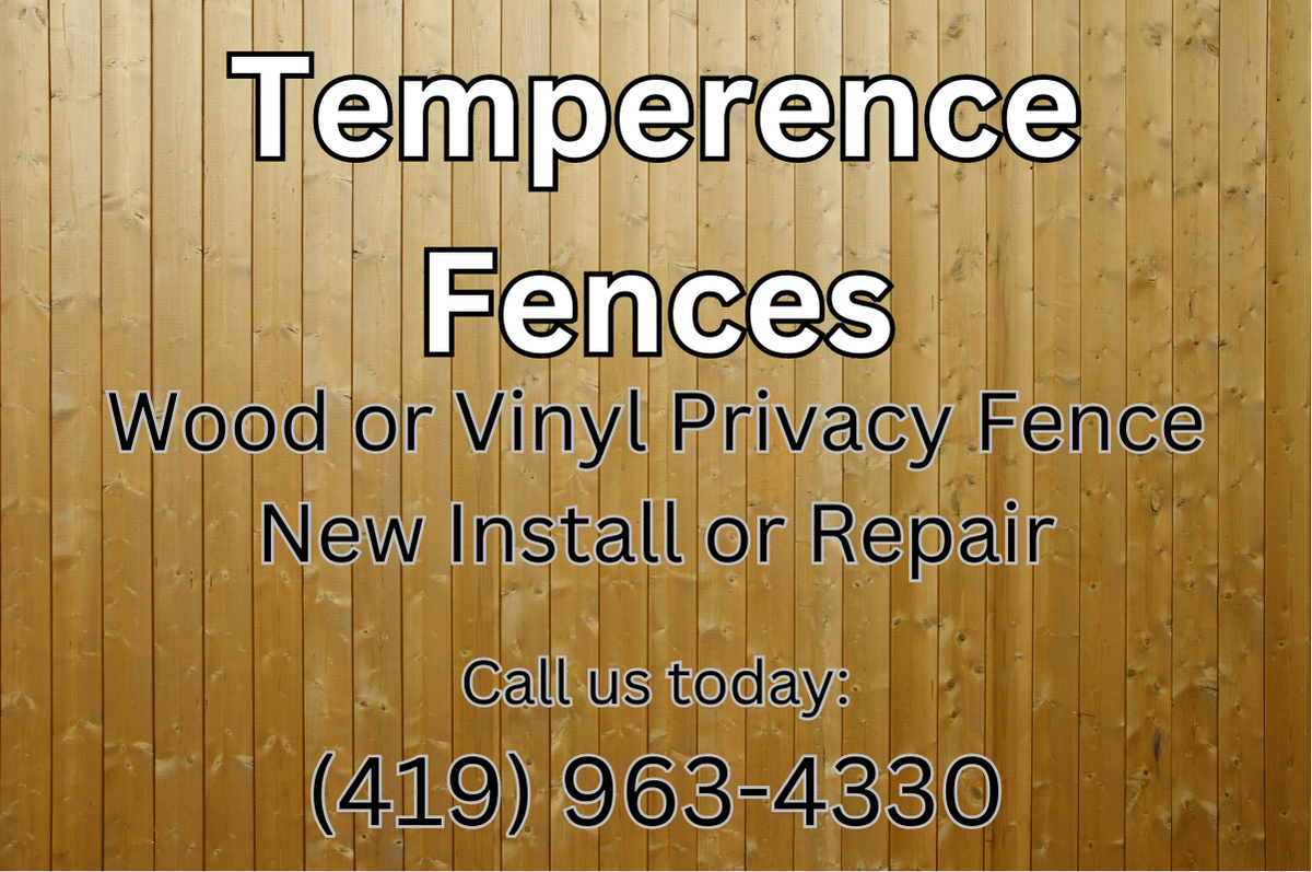 Fence Company in Temperance Michigan